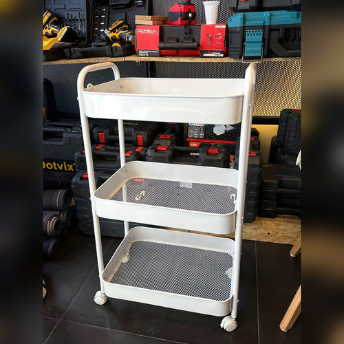 Carrito Organizador de 3 Niveles con Ruedas