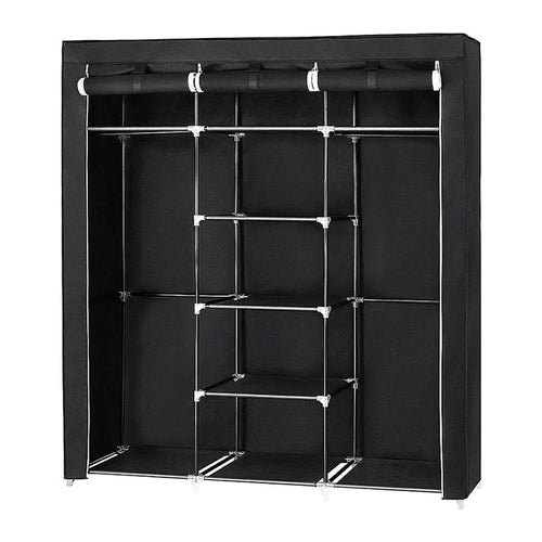 Clóset Armable Portátil con Cubierta en Tela