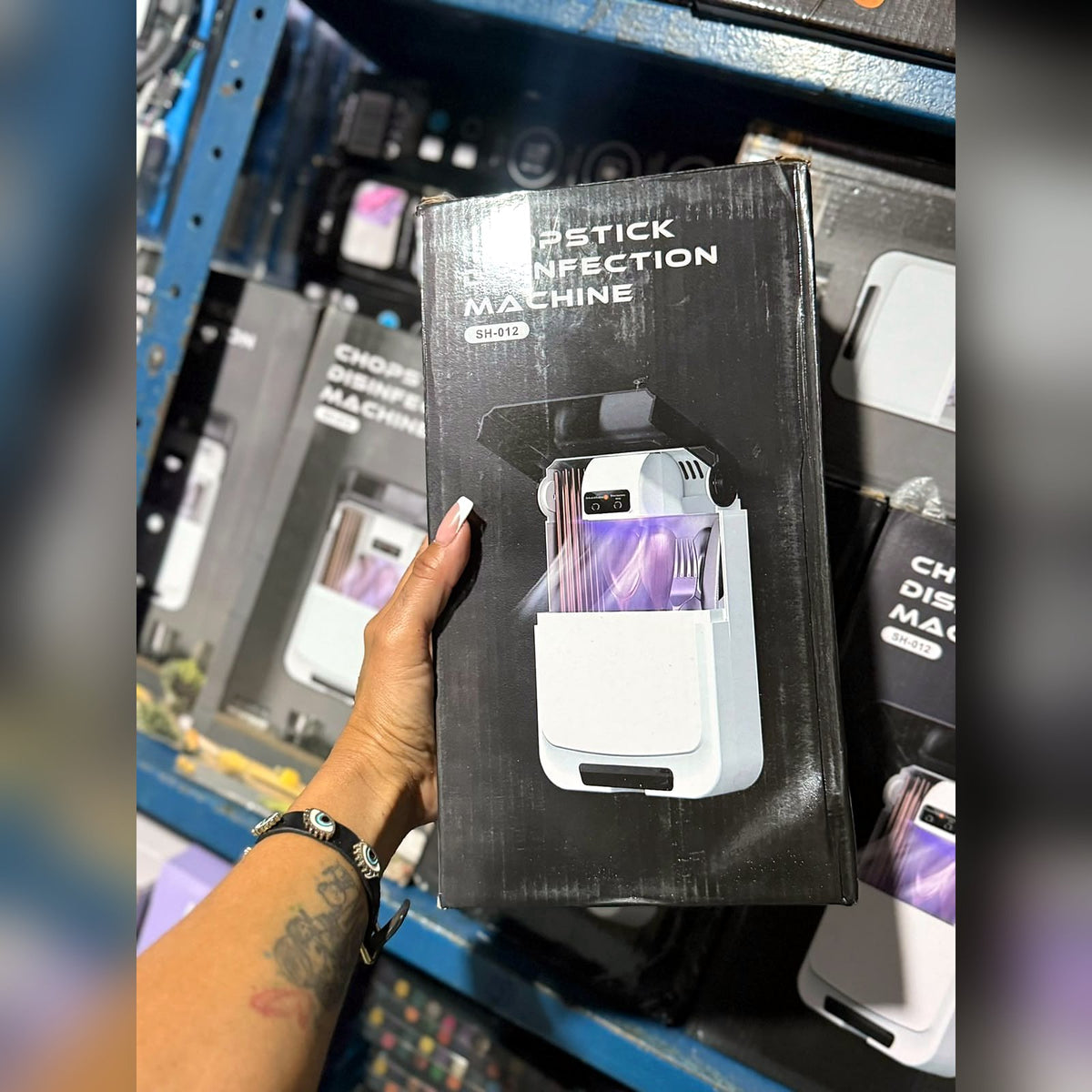 Dispensador Esterilizador de Cubiertos