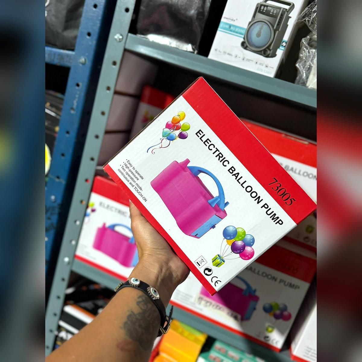 Inflador Eléctrico de Globos