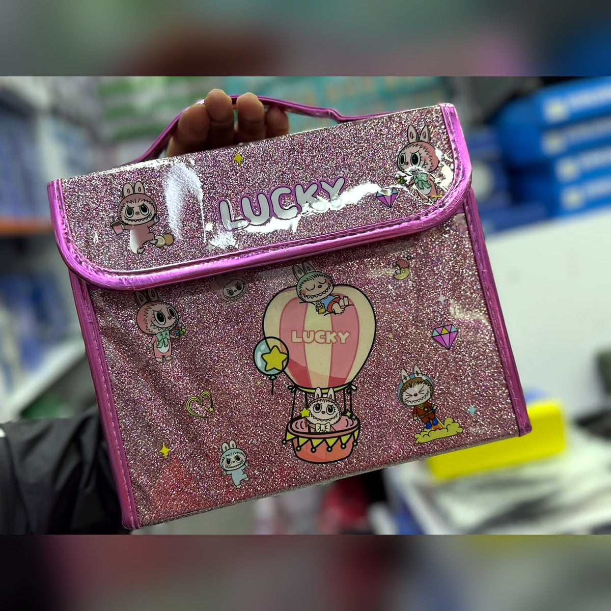 Maletín Escolar Brillante para Niños