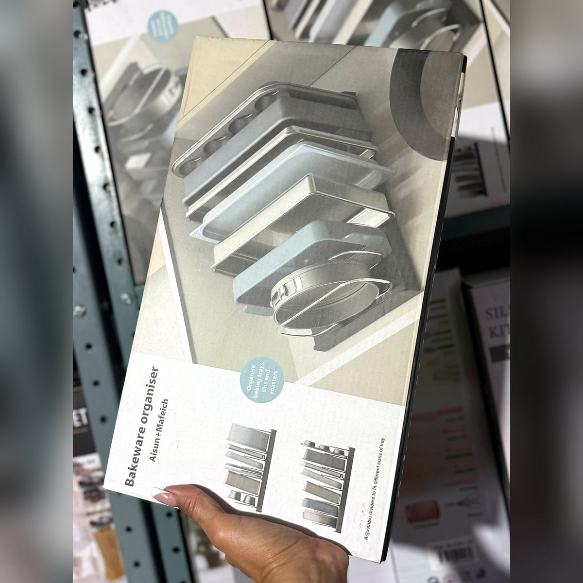 Organizador de Bandejas y Tapas