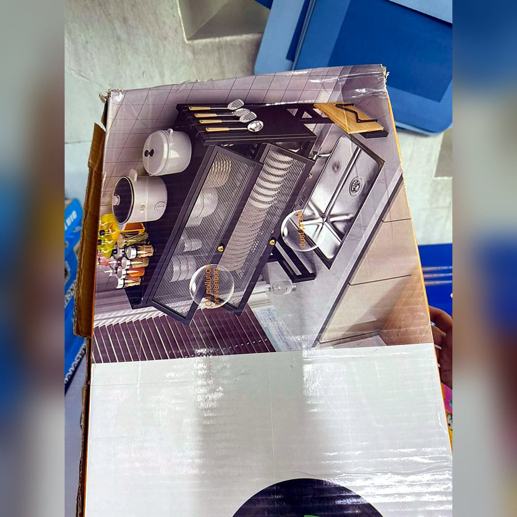 Organizador de Cocina con Puertas y Escurridor