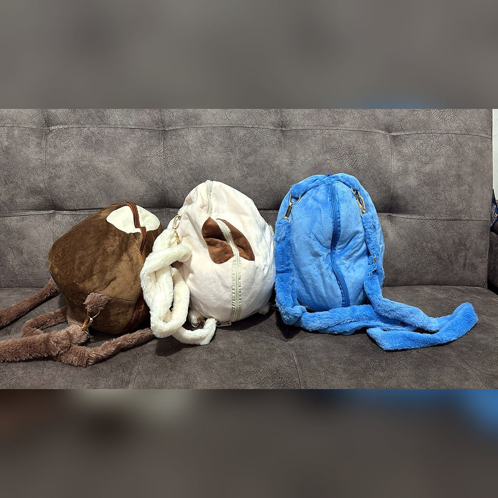 Peluche 2 en 1 que se Convierte en Bolso