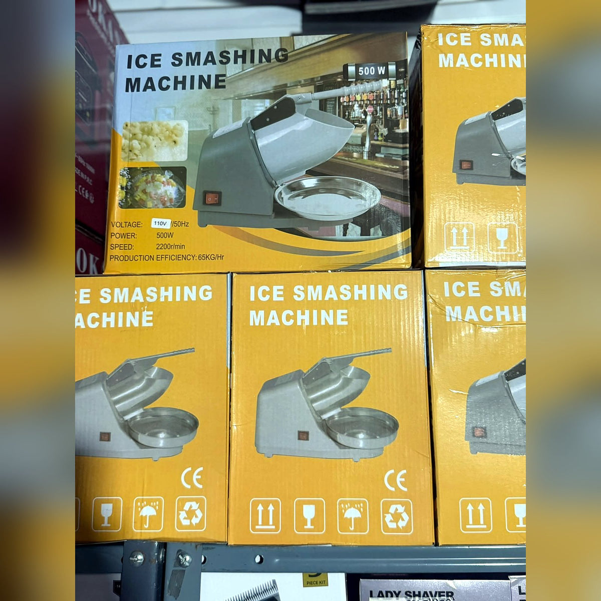 Trituradora de Hielo Eléctrica